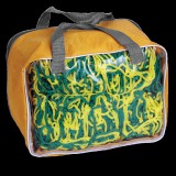 Spokey hiflar kézilabda kapuháló, sárga-zöld sc-8732