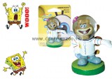 Spongebob Spongyabob dekoráció szandi csovi 5 cm Akvárium dekorációs szobrocska (040528)