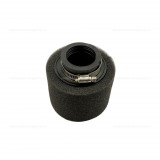 Sport levegőszűrő 38 mm - szivacsos kivitel, univerzális, fekete