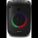 Squeak SQ1005 Bluetooth Karaoke Party Hangszóró Mikrofonnal 40W - Fekete (SQ1005)