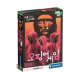Squid Game - Nyerd meg az életed 1000db-os puzzle poszterrel - Clementoni