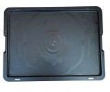 SSI Zárófedél EF-D 43 fekete, PPL, 400 x 300 mm