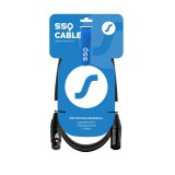 SSQ DMX3 Event XLR apa - XLR anya Kábel (3m) (SS-2040)