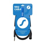 SSQ JSXM3 Event XLR apa - 6.35mm Jack apa Sztereo Kábel (3m) (SS-2029)