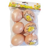 ST Húsvéti műanyag tojás csibék 6 db