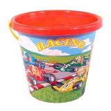 ST Nagy 3,5L Homokozó vödör Autóverseny minta