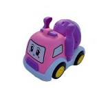 ST Világítós, zenélős mini betonkeverő 13 cm rózsaszín