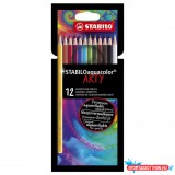 STABILO aquacolor 12 db ARTY készlet