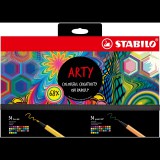 STABILO ARTY - 68 db - tűfilc és prémium szálas filctoll (4006381590402)