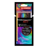 Stabilo arty aquacolor 12db-os vegyes szín&#369; színes ceruza 1612-1-20