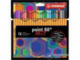 Stabilo ARTY Point 88 vegyes színű tűfilc készlet, 24db