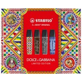 STABILO BOSS ORIGINAL D&G Edition 4 db-os szövegkiemelő készlet (70/4-1-102-1)