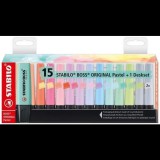STABILO BOSS ORIGINAL Pastel, asztali tartó, 15 db (4006381567411)