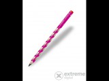 Stabilo Easy Slim jobbkezes grafitceruza, pink, HB