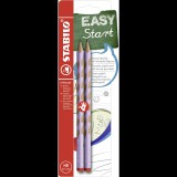 Stabilo EASYgraph R Pastel Edition HB lila, 2 db buborékfólia (4006381558785)