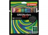 Stabilo Green Colors Arty színes ceruza, vegyes színű, 24db