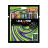 Stabilo: GREENcolors Arty 24 db-os színesceruza szett