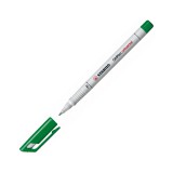 Stabilo: OHPen "F" 0,7mm vonalvastagságú zöld alkoholos filctoll