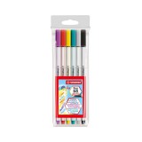 Stabilo: Pen 68 brush ecsetfilc készlet 6db-os