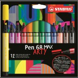 STABILO Pen 68 MAX - ARTY - 12 db (4006381590013)