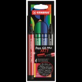 STABILO Pen 68 MAX - ARTY - 4 db (4006381589994)