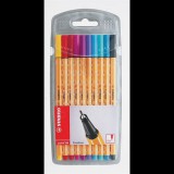 Stabilo Point 88 0.4mm Tűfilc készlet 10 szín (8810)