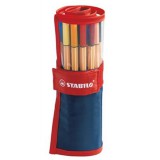 Stabilo: Point 88 Rollerset 25db-os tűfilc szett