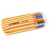 Stabilo "Point 88 Zebrui" 0,4 mm 20 különböző szín tűfilc készlet