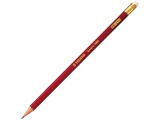 Stabilo: Swano HB grafit ceruza radírral piros színben