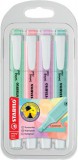 STABILO "Swing cool Pastel" 1-4 mm-es 4 különböző színű Szövegkimelő készlet