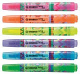 STABILO Szövegkiemelő, 1-4 mm, STABILO "Swing Cool", piros