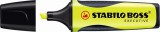 STABILO Szövegkiemelő, 2-5 mm, STABILO "Boss Executive", sárga
