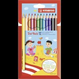 Stabilo Trio thick színes ceruza készlet 12 db (3168070203121)