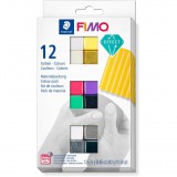 Staedtler FIMO Effect Colours Égethető gyurma 12x25 g - 12 különböző szín (8013 C12-1)