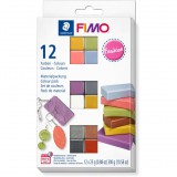 Staedtler FIMO Soft Fashion Égethető gyurma készlet 12x25 g - 12 különböző szín (8023 C12-5)