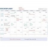 STAEDTLER Jahresplaner Lumocolor Wochenplaner 2024 A1 Format (641 A1-1)