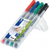 Staedtler Lumocolor 312 1-2,5mm Alkoholmentes marker készlet - 4 szín (312 WP4)