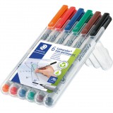 Staedtler Lumocolor 315 M 1mm Alkoholmentes marker készlet - 6 szín (315 WP6)