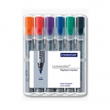 Staedtler Lumocolor 356 2mm Flipchart marker készlet - 6 szín (356 WP6)