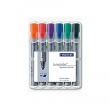 Staedtler Lumocolor 356 B 2-5mm Flipchart marker készlet - 6 szín (356 B WP6)