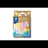 Staedtler Noris® jumbo 842 Gyurmakészlet - Pasztell színek (6 darabos) (842P C6)