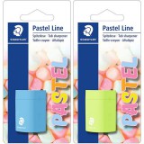 Staedtler: Pastel Line 1 lyukú műanyag hegyező, fiús - többféle