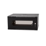 Stalflex 4U fali rack szekrény 19" 450mm fekete (RC19-4U-450GB) (RC19-4U-450GB) - Rack szekrény