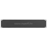STALFLEX RP19-2U-B 19" 2U fekete takaró panel (RP19-2U-B)