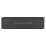 STALFLEX RP19-3U-B 19" 3U fekete takaró panel (RP19-3U-B)