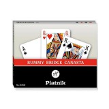 Standard Römi kártya, dupla csomag 2x55 lap - Piatnik