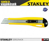 Stanley 18mm-es tördelhető pengés kés - szerszám