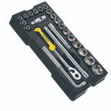 Stanley 23 részes 1/2" dugókulcs modul - szerszám