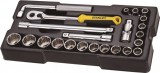 Stanley 23 részes 1/2" dugókulcs modul - szerszám