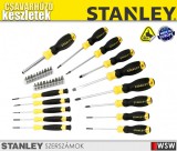 Stanley 34 részes csavarhúzó klt - szerszám